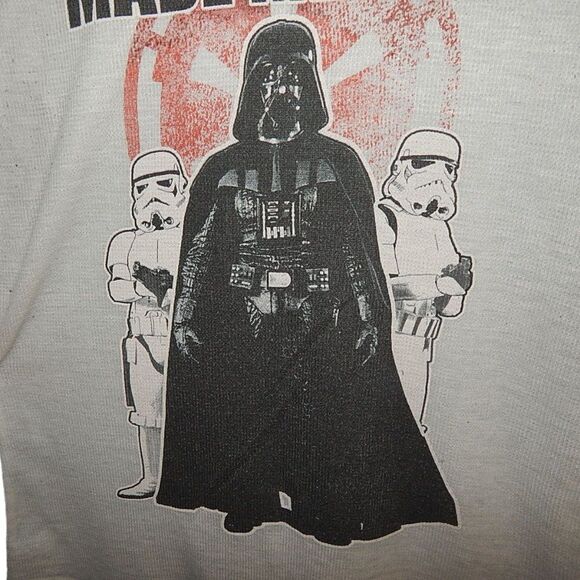 STAR WARS women's small super thin sheer Darth Vader graphic shirt - Picture 5 of 8